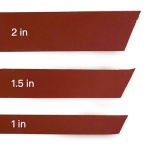 VSM Abrasives Shop Roll, 1 inch x 50 Yard, 80 Grit (Medium), Aluminum Oxide Abrasive Cloth Roll, F Weight Flexible Cotton Backing, Red and Brown Color, for Multifaceted Grinding Tasks - Image 5