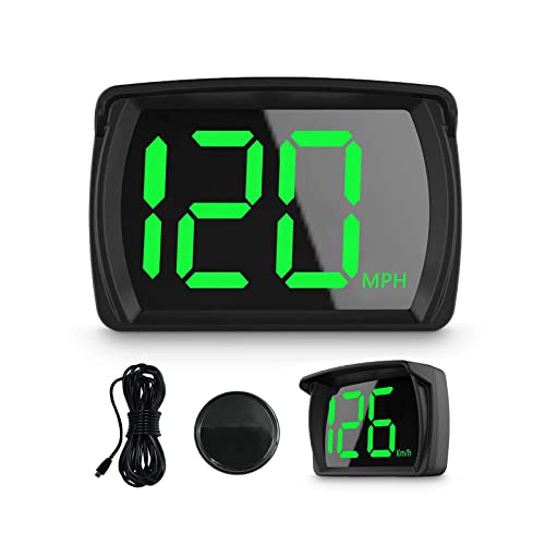 418SyhkKUWL.jpg AWOLIMEI Car Hud GPS Speedometer,Head Up Display for Cars with Speed、Mph,USB Plug and Play,Suitable for All Car - Image 1