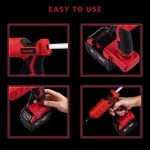 Cordless Hot Glue Gun for Milwaukee 18V Battery, (Battery NOT Included) 100W Handheld Battery Powered Glue Gun Kit with 20PCS Full Size Glue Sticks for Arts & Crafts & DIY, Tool Only - Image 2
