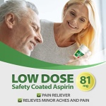 HealthA2Z® Aspirin 81 mg | 365 Tablets | Low Strength | Enteric Coated | Pain Relief | Reduces Minor Aches Muscle Pain & Cramps | Fever Reducer | Compared to Bayer Active Ingredient - Image 4