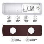 Stylish Dishwasher Magnet Clean Dirty Sign - Ideal Clean Dirty Magnet for Dishwasher - Kitchen Organizer and Gadget - Nice Office, Home Farmhouse Decor - Dirty Clean Dishwasher Magnet - Image 8