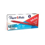 Paper Mate InkJoy 100RT Retractable Ballpoint Pens, Medium Point, Red, Box of 12 - Image 2