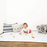 Baby Care Play Mat (Medium, Nordic Trails - Morning Fog Arrows) 73’’ x 49’’ Original One-Piece Reversible Rollable Waterproof Play Mat for Infants, Babies, Toddler, and Kids - Image 5