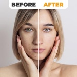 Vitamin C Face Serum with Hyaluronic Acid: Lupure Skin Brightening Serum with Vitamin C and E for Dark Spots - Anti Aging Facial Serum (1 Fl Oz/ 30ml) - Image 2