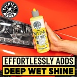 Chemical Guys WAC_201_16 Butter Wet Wax, Deep Wet Shine for Cars, Trucks, SUVs, RVs & More, 16 fl oz, Banana Scent - Image 10