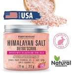 Himalayan Salt Body Scrub with Collagen and Stem Cells - Natural Exfoliating Salt Scrub & Body and Face Souffle helps with Moisturizing Skin, Acne, Cellulite, Dead Skin Scars, Wrinkles (11 oz) - Image 4