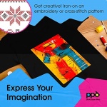 PPD Inkjet PREMIUM Iron-On Dark T Shirt Transfers Paper LTR 8.5x11" pack of 10 Sheets (PPD004-10) - Image 4