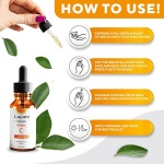 Vitamin C Face Serum with Hyaluronic Acid: Lupure Skin Brightening Serum with Vitamin C and E for Dark Spots - Anti Aging Facial Serum (1 Fl Oz/ 30ml) - Image 4