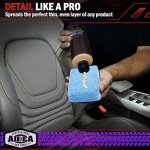 AIDEA Microfiber Applicator Pads - 8 Pack, Premium Microfiber Sponge, Car Wash Sponge and Cleaning Pads, Perfect for Effortless Wax, Sealant, and Conditioner Application - Blue - Image 4