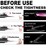 Black Premium Adjustable Stainless Steel Artificial Acrylic Fake False Nail Tip Clipper Cutter Trimmer Manicure Pedicure Sharp Blade Clip Tool for Salon Home Nail Art Beauty Design DIY - Image 5