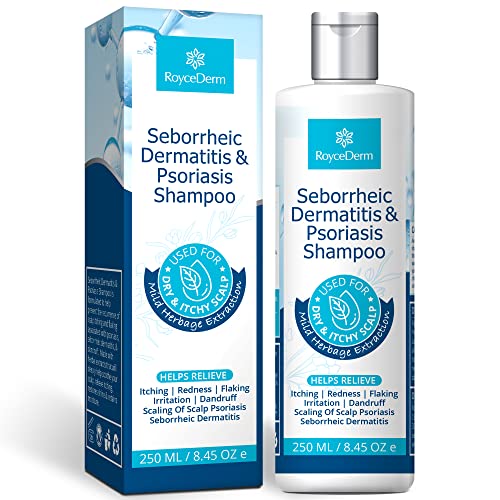 51XXuosD7CL.jpg Roycederm Psoriasis Shampoo, Seborrheic Dermatitis Shampoo, Folliculitis Shampoo, Dandruff Shampoo, Scalp Psoriasis Treatment, Seborrheic Dermatitis Treatment, Dry Itchy Scalp Treatment, Dandruff Treatment. - Image 1