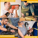 Gifts for Men,Fathers Day Dad Husband Gifts from Wife Daughter Son Kid,Magnetic Wristband for Holding Screws, Birthday Gifts for Father Dad Grandpa Him Magnetic Tool Wristband DIY Handyman, Carpenter - Image 5