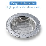 Honmein 2 PCS Sink Strainer for Most Kitchen Sink Drain Basket, Upgraded Double-Layer Safe Design Kitchen Sink Strainer (4.5 Inch). - Image 7