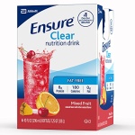 Ensure Clear Nutrition Drink, 0g fat, 8g of protein, Mixed Fruit, 10 Fl Oz (Pack of 12) - Image 4