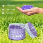 Car Detailing Kit Car Cleaning Gel Universal Car Air Vent Dust Cleaner Car Accessories for Women Men Car Cleaning Supplies Auto Detailing Tools Interior Cleaning Putty Mud Slime for Keyboard PC Purple - Image 4