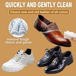 Air Jungles 3in1 Leather Cleaner Wipes 70 Count (Pack of 1), Extra Large 8" x 10" Size Leather Clean Condition Protect Wipes for Vinyl and Leather Apparel Furniture Auto Car Interior Shoes Boots Bags - Image 7