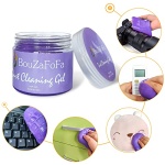 Car Detailing Kit Car Cleaning Gel Universal Car Air Vent Dust Cleaner Car Accessories for Women Men Car Cleaning Supplies Auto Detailing Tools Interior Cleaning Putty Mud Slime for Keyboard PC Purple - Image 3
