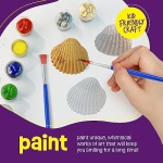 Kids Sea Shell Painting Kit - Arts & Crafts Gifts for Boys and Girls Ages 4-12 - Craft Activities Kits - Creative Art Activity Gift Toys for Age 4, 5, 6, 7, 8, 9, 10, 11 & 12 Year Old 4-6, 4-8, 8-12 - Image 5
