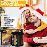 Gifts for Men,Fathers Day Dad Husband Gifts from Wife Daughter Son Kid,Magnetic Wristband for Holding Screws, Birthday Gifts for Father Dad Grandpa Him Magnetic Tool Wristband DIY Handyman, Carpenter - Image 2